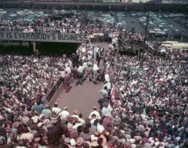 1954 Ford Rouge Complex - Gate 4 Miller Road UAW meeting